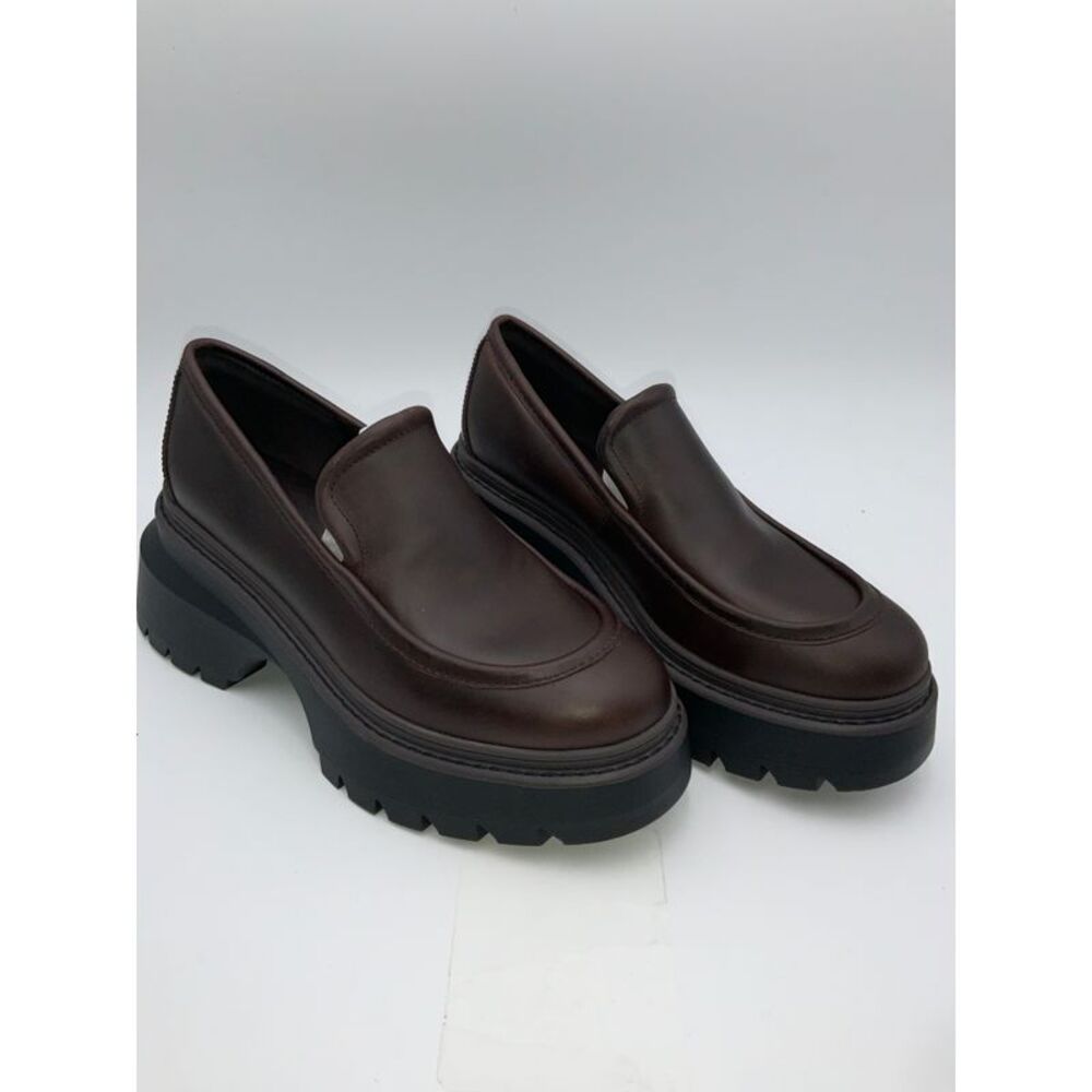 Michael Kors Chunky Brown Loafers Size 7.5